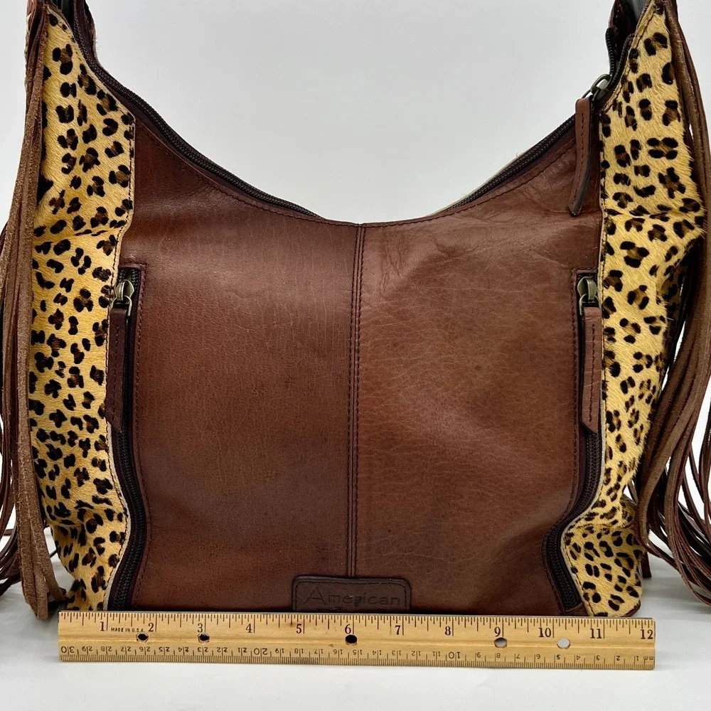 AD American Darling Tooled Cheetah Cowhide/Leather Western Conceal Bag $259 MSRP - Picture 13 of 16